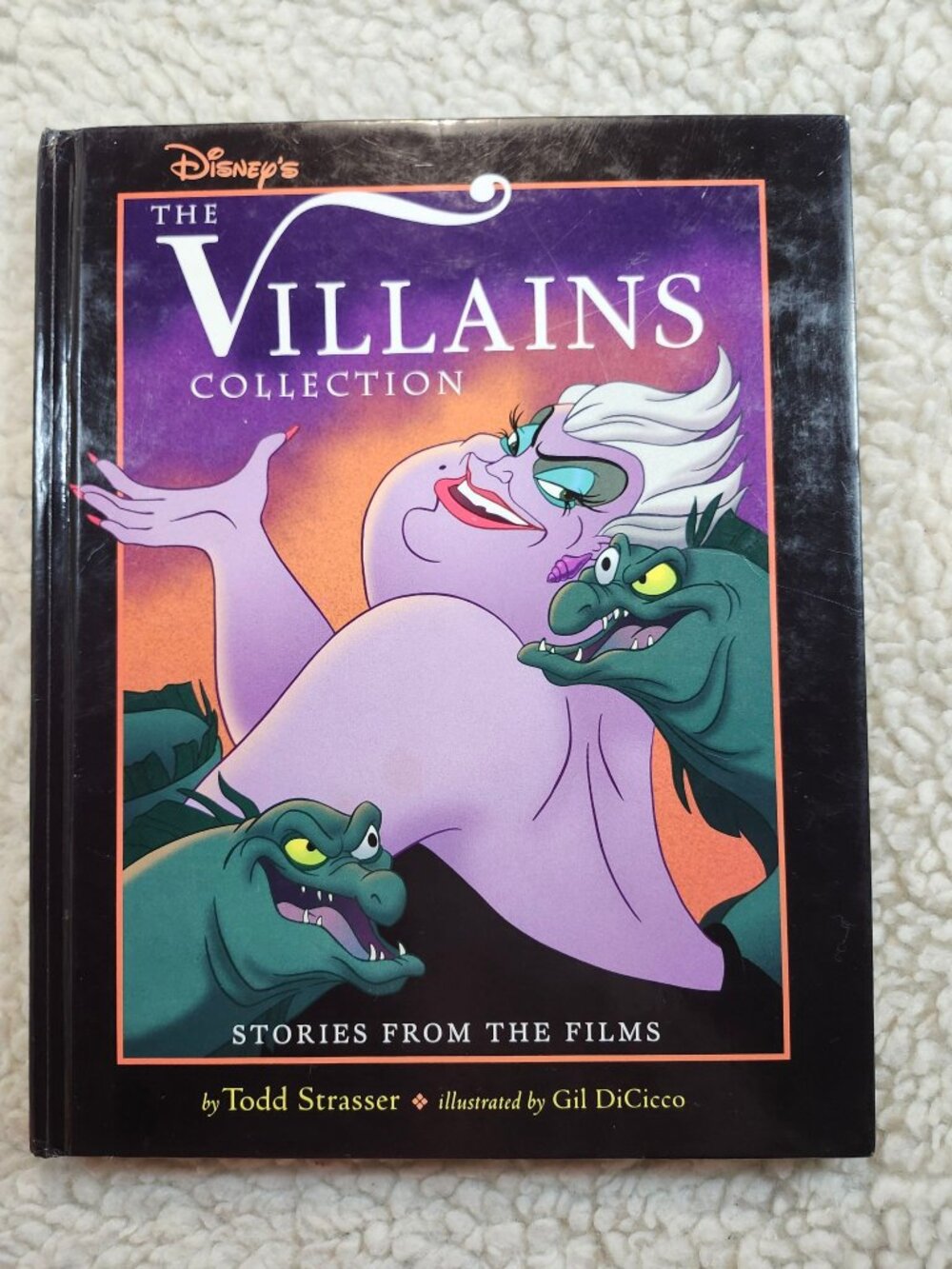 Disney Press The Villains Collection Todd Strasser Hardcover Illustrated 1993